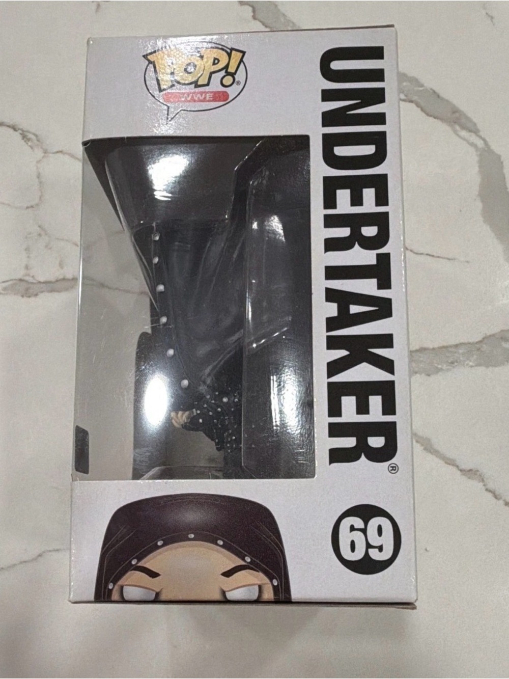 Funko Pop! WWE Undertaker Vinyl Figure #69 2019 Original Unopened Box - Picture 2 of 8